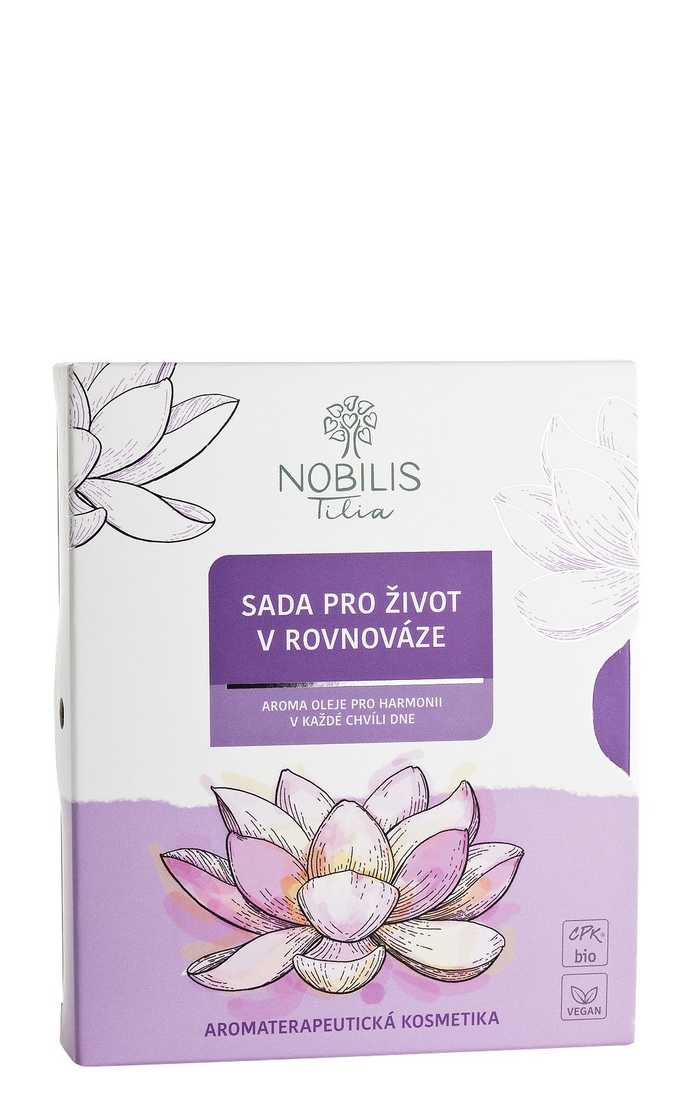 Nobilis Tilia sada aroma olejů Pro život v rovnováze 3 x 10 ml